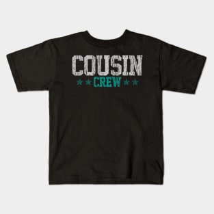 Funny Vintage Cousin Crew Gift Kids T-Shirt